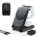 Choetech 3-in-1 15W Travel Wireless Charger Stand