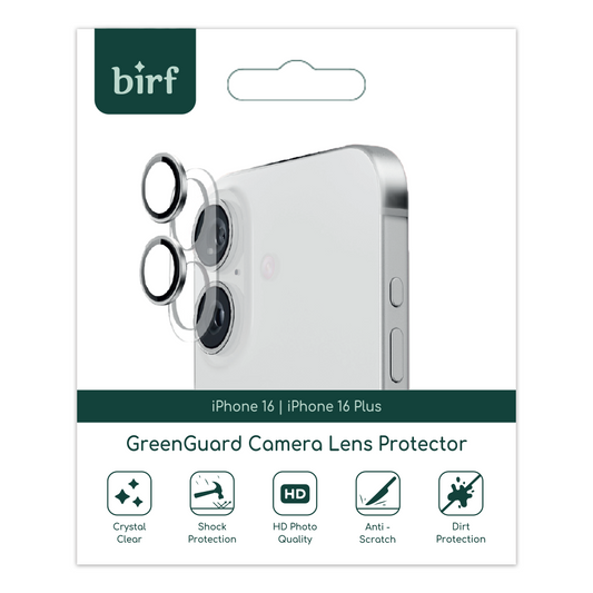 Birf Camera Lens Protector for iPhone 16 Series