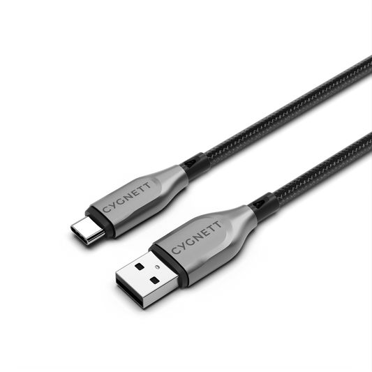 Cygnett Armoured USB-C To USB-A (USB 2.0) Cable