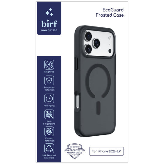 Birf EcoGuard Frosted Case for iPhone 18 Pro Series