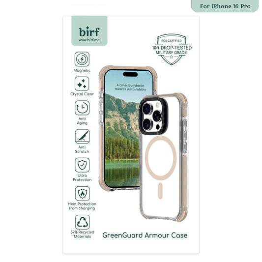 Birf GreenGuard Armour Case for iPhone 16 Series