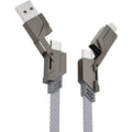 Sunshine 4-in-1 60W Zinc Alloy Fast Charge Cable