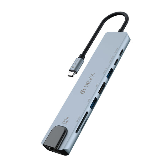 Devia Pro1 8-in-1 USB-C Hub