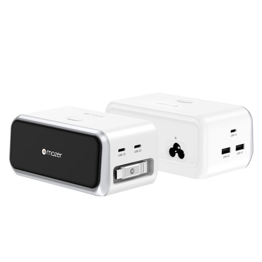 Mazer PrestigeGaN Ai 6 Ports GaN Desktop Charger 200W
