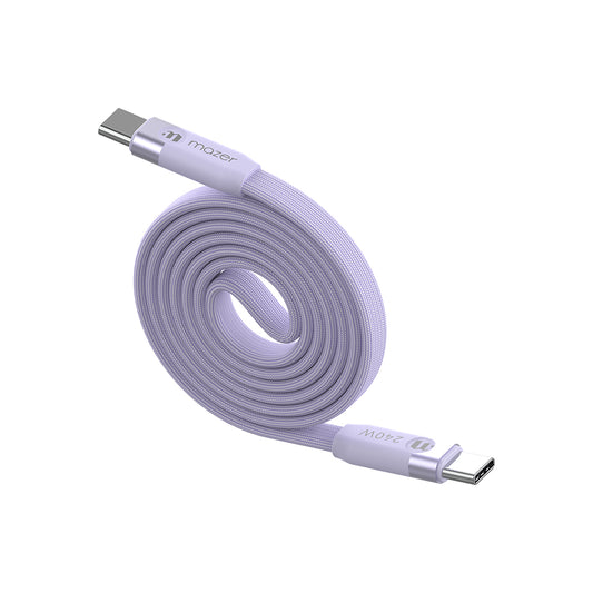 Mazer InfiniteLINK Cobra3 Flat Magnetic 240W 1m USB C Cable