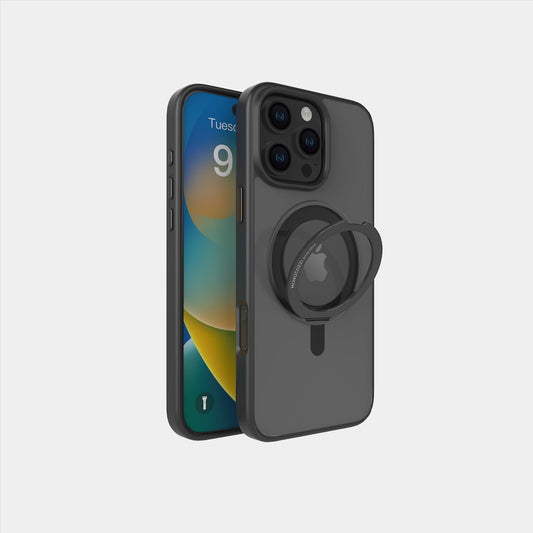Monocozzi SafeProtect with Rotatable Ring for iPhone 16 Pro Se...