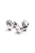 Rolex ‘Crown’ cufflinks A1019 - White gold