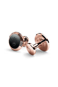 Rolex ‘Fluted’ cufflinks A1035 - Everose gold and ceramic