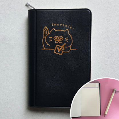 Mini memopad grid with pencil / ten's stationery original