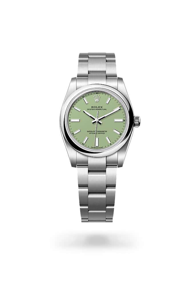Rolex Oyster Perpetual 34 124200-0006 - Oyster, 34 mm, Oystersteel