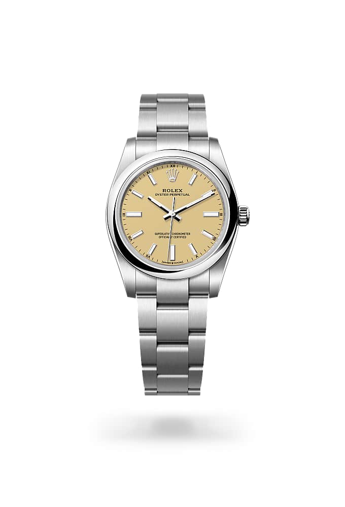 Rolex Oyster Perpetual 34 124200-0007 - Oyster, 34 mm, Oystersteel