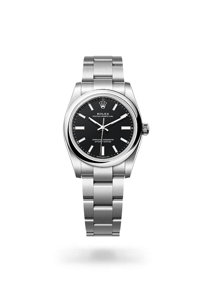 Rolex Oyster Perpetual 34 124200-0010 - Oyster, 34 mm, Oystersteel