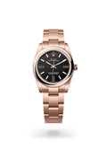 Rolex Oyster Perpetual 34 124205-0001 - Oyster, 34 mm, Everose gold