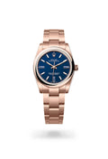 Rolex Oyster Perpetual 34 124205-0002 - Oyster, 34 mm, Everose gold