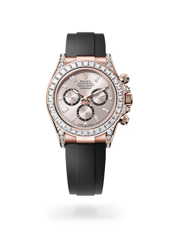 Rolex Cosmograph Daytona 126535TBR-0002 - Oyster, 40 mm, Everose gold and diamonds