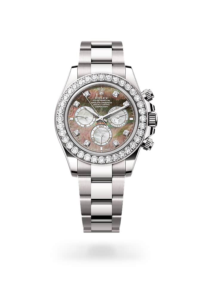 Rolex Cosmograph Daytona 126579RBR-0001 - Oyster, 40 mm, white gold and diamonds