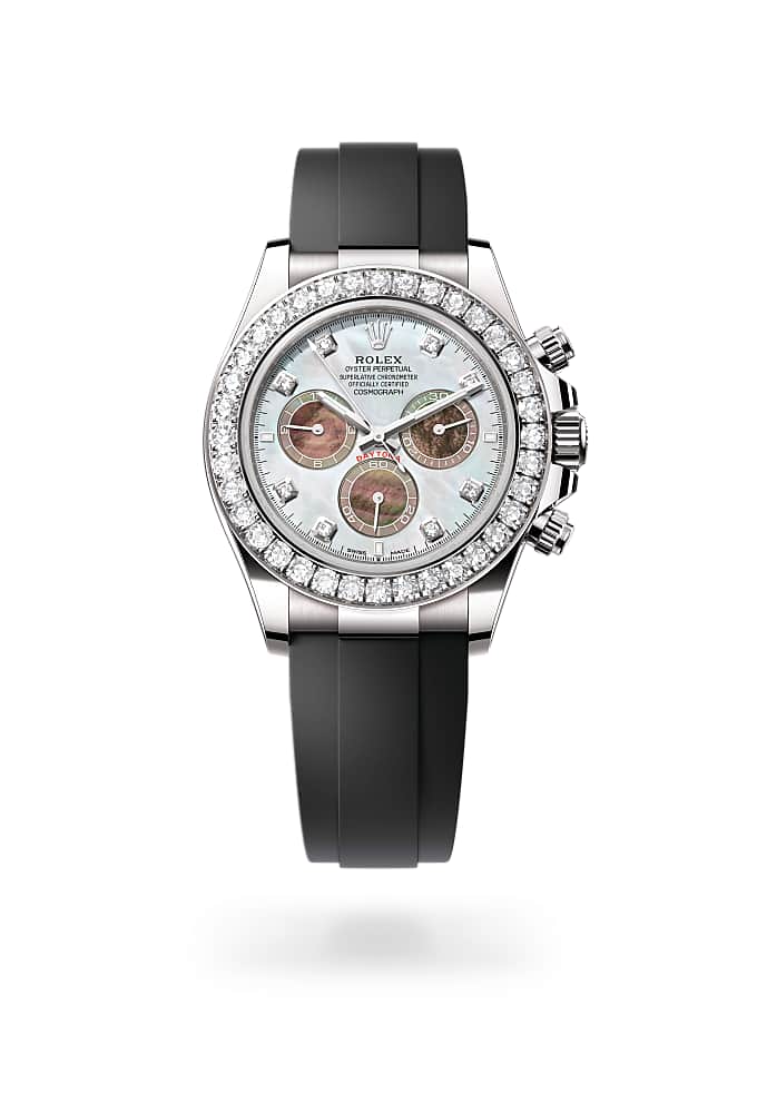 Rolex Cosmograph Daytona 126589RBR-0001 - Oyster, 40 mm, white gold and diamonds