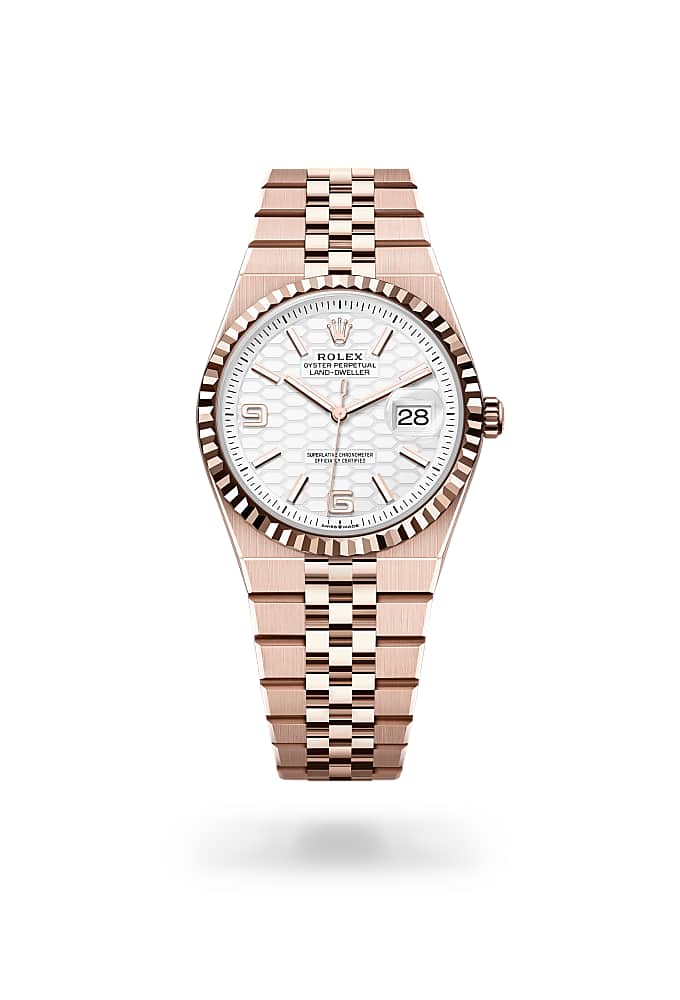 Rolex Land-Dweller 36 127235-0001 - Oyster, 36 mm, Everose gold