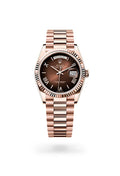 Rolex Day-Date 36 128235-0075 - Oyster, 36 mm, Everose gold
