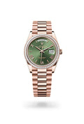 Rolex Day-Date 36 128395TBR-0033 - Oyster, 36 mm, Everose gold and diamonds
