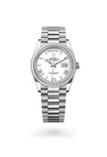 Rolex Day-Date 36 128396TBR-0018 - Oyster, 36 mm, platinum and diamonds