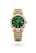Rolex Day-Date 36 128398TBR-0008 - Oyster, 36 mm, yellow gold and diamonds