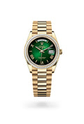 Rolex Day-Date 36 128398TBR-0028 - Oyster, 36 mm, yellow gold and diamonds