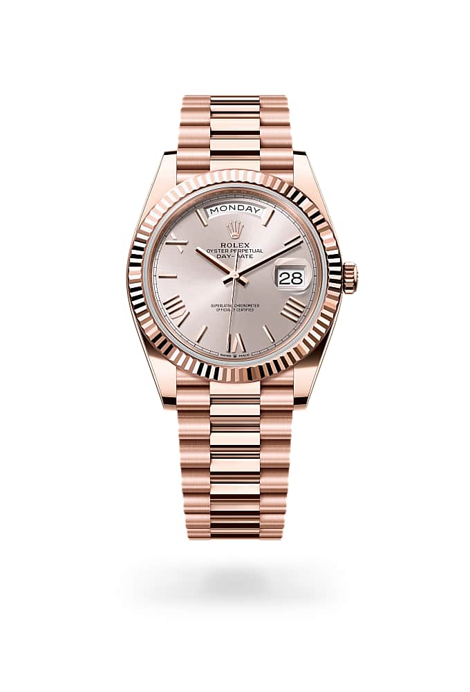 Rolex Day-Date 40 228235-0001 - Oyster, 40 mm, Everose gold