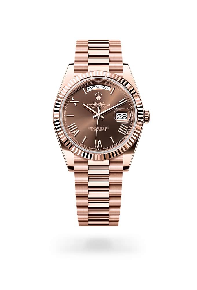 Rolex Day-Date 40 228235-0002 - Oyster, 40 mm, Everose gold
