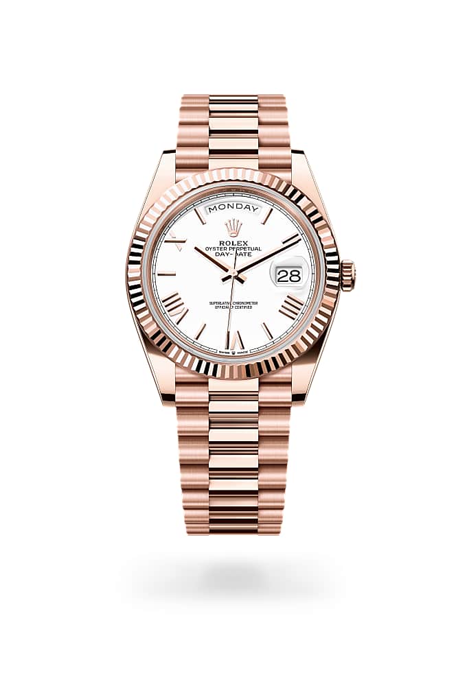Rolex Day-Date 40 228235-0032 - Oyster, 40 mm, Everose gold