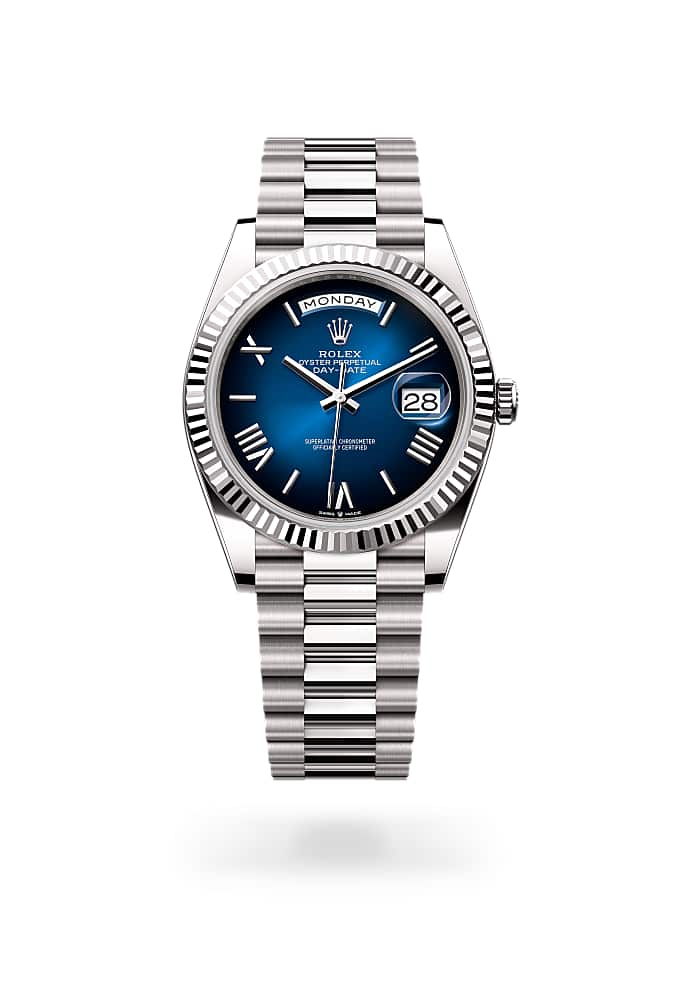 Rolex Day-Date 40 228239-0076 - Oyster, 40 mm, white gold