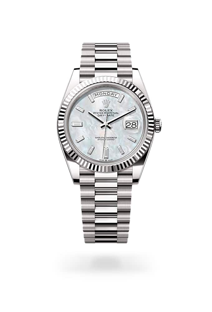 Rolex Day-Date 40 228239-0078 - Oyster, 40 mm, white gold