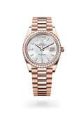 Rolex Day-Date 40 228345RBR-0026 - Oyster, 40 mm, Everose gold and diamonds
