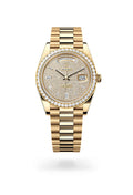 Rolex Day-Date 40 228348RBR-0037 - Oyster, 40 mm, yellow gold and diamonds