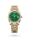 Rolex Day-Date 40 228348RBR-0040 - Oyster, 40 mm, yellow gold and diamonds