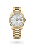 Rolex Day-Date 40 228348RBR-0046 - Oyster, 40 mm, yellow gold and diamonds