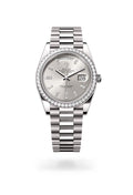Rolex Day-Date 40 228349RBR-0001 - Oyster, 40 mm, white gold and diamonds
