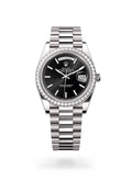Rolex Day-Date 40 228349RBR-0002 - Oyster, 40 mm, white gold and diamonds