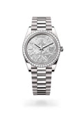 Rolex Day-Date 40 228349RBR-0040 - Oyster, 40 mm, white gold and diamonds