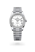 Rolex Day-Date 40 228396TBR-0018 - Oyster, 40 mm, platinum and diamonds