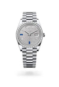 Rolex Day-Date 40 228396TBR-0021 - Oyster, 40 mm, platinum and diamonds