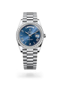 Rolex Day-Date 40 228396TBR-0026 - Oyster, 40 mm, platinum and diamonds