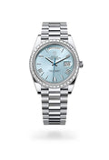 Rolex Day-Date 40 228396TBR-0030 - Oyster, 40 mm, platinum and diamonds