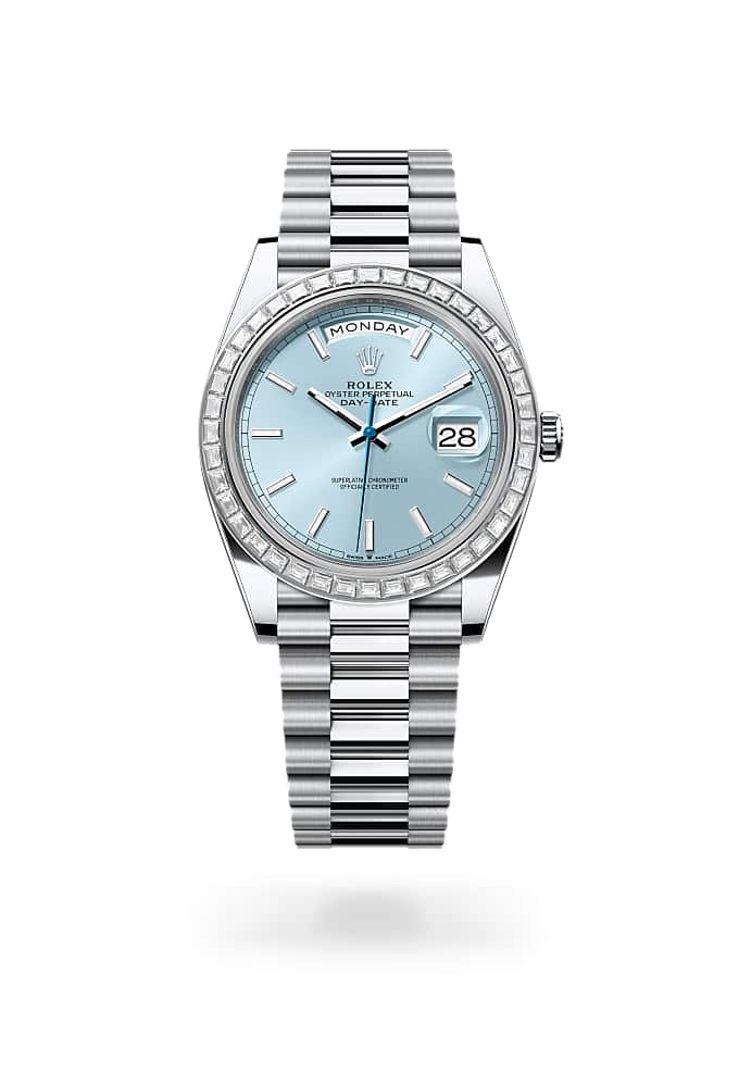Rolex Day-Date 40 228396TBR-0039 - Oyster, 40 mm, platinum and diamonds