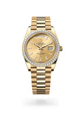 Rolex Day-Date 40 228398TBR-0007 - Oyster, 40 mm, yellow gold and diamonds