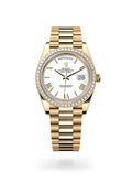 Rolex Day-Date 40 228398TBR-0033 - Oyster, 40 mm, yellow gold and diamonds