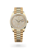 Rolex Day-Date 40 228398TBR-0036 - Oyster, 40 mm, yellow gold and diamonds