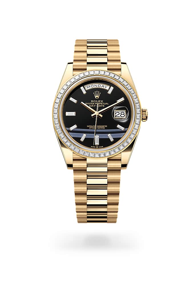 Rolex Day-Date 40 228398TBR-0038 - Oyster, 40 mm, yellow gold and diamonds