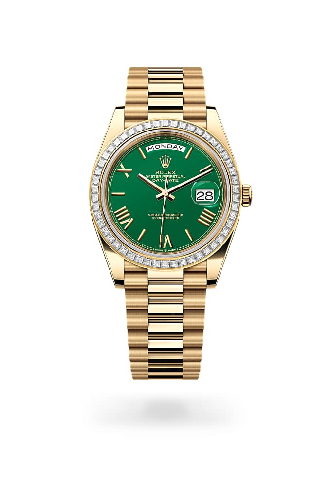 Rolex Day-Date 40 228398TBR-0039 - Oyster, 40 mm, yellow gold and diamonds