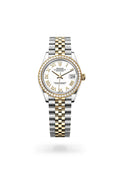 Rolex Datejust 31 278383RBR-0002 - Oyster, 31 mm, Oystersteel, yellow gold and diamonds
